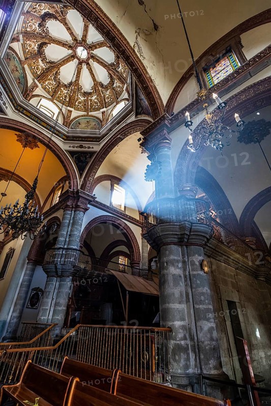 Interior of the Catedral Metropolitana de Oaxaca