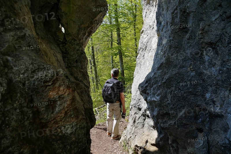 Rock labyrinth Blaubeuren