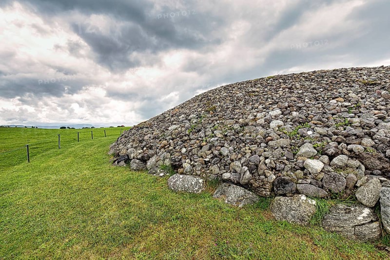 Reconstructed megalithic barrow