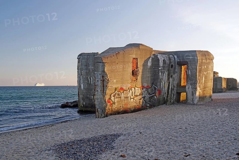Remains of old bunkers