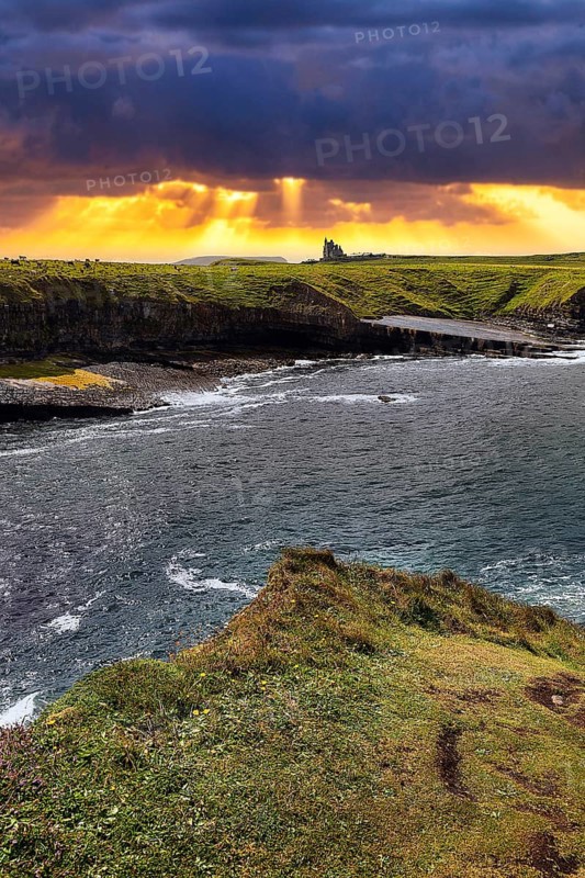 Evening sky on the coast