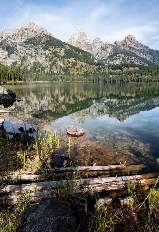 Reflection in Taggart Lake