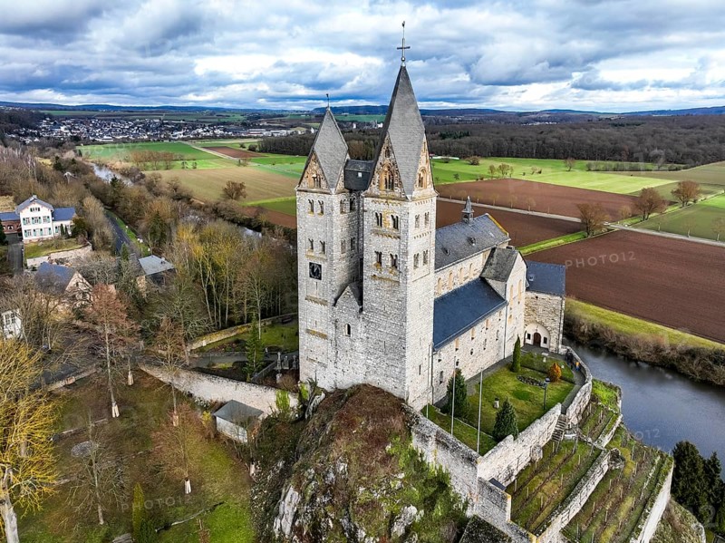 Church of St. Lubentius in Dietkirchen above the Lahn