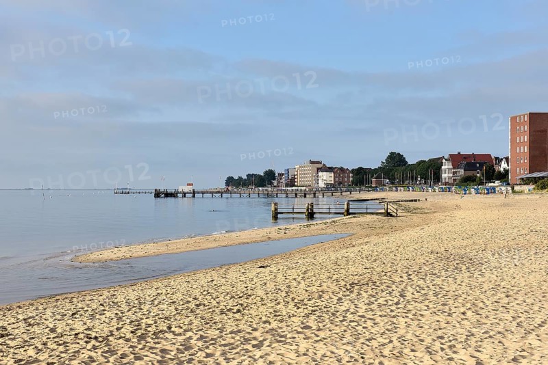 Water area and beach of Wyk auf Foehr