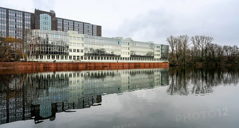 Office building at Borsighafen in Berlin Tegel
