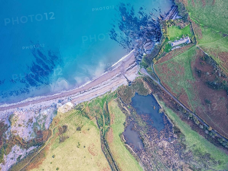 Top Down view of Man Sands