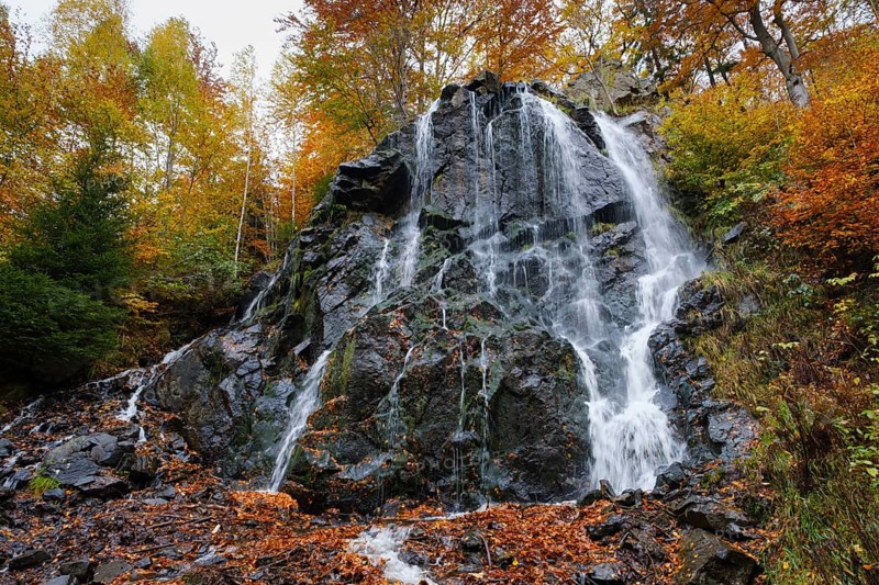 Radau waterfall in autumn