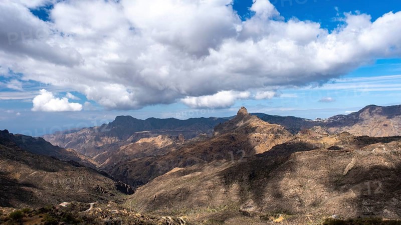 View to Roque Bentayga