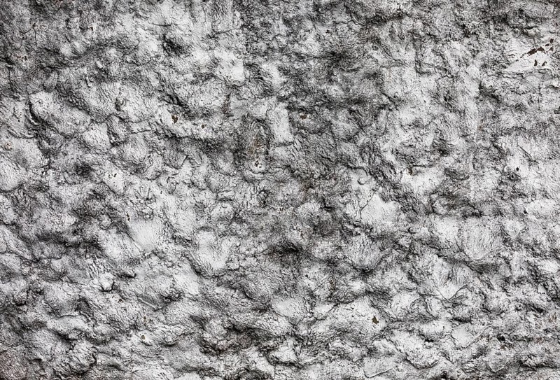 Structure of a whitewashed house facade
