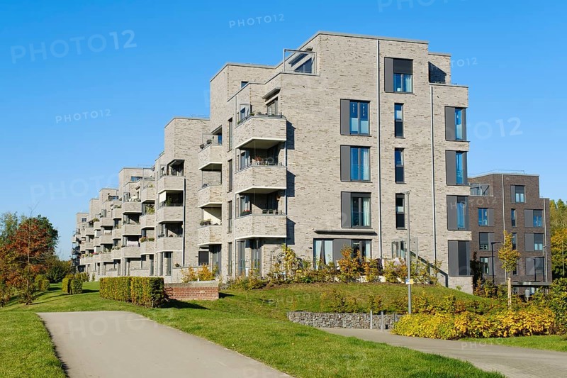 Modern apartment house