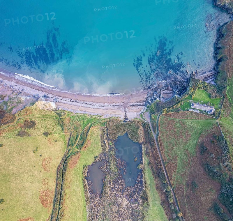 Top Down view of Man Sands