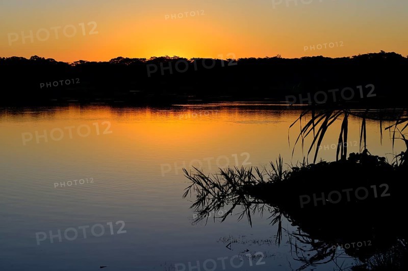 Sunset over Lago San Fernando