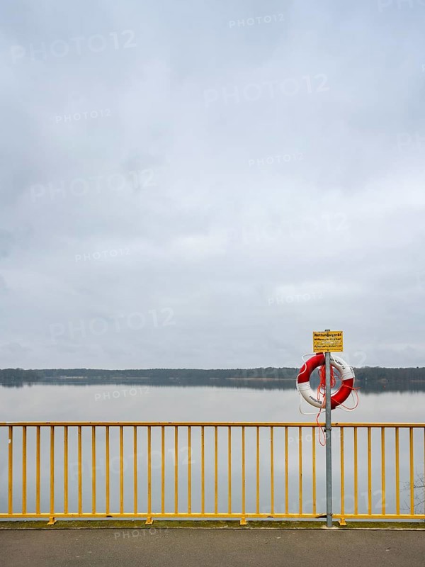 Lifebuoy at Lake Tegel