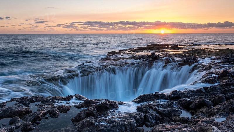 Sunrise at El Bufadero de La Garita