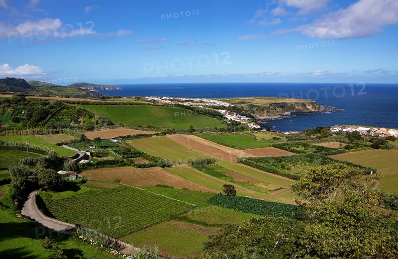Agricultural landscape with Porto Formoso