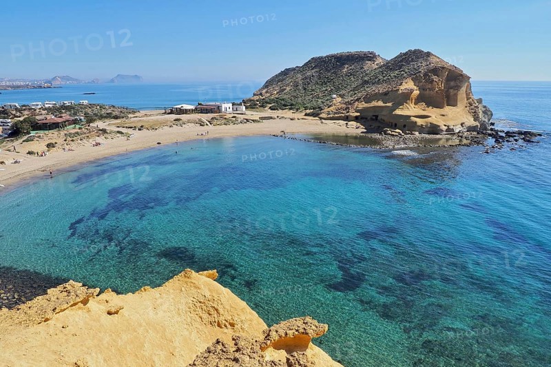 Bay of sandy beach Cocedores with Play Carolina