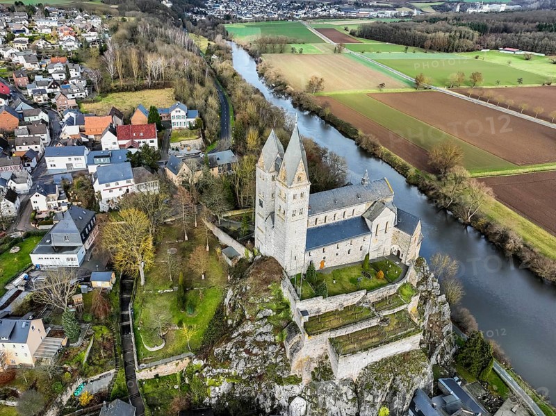 Church of St. Lubentius in Dietkirchen above the Lahn