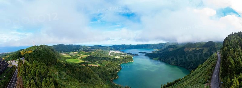 Drone shot