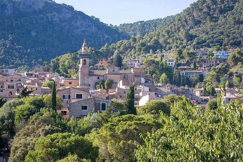 View of Valldemossa with Charterhouse