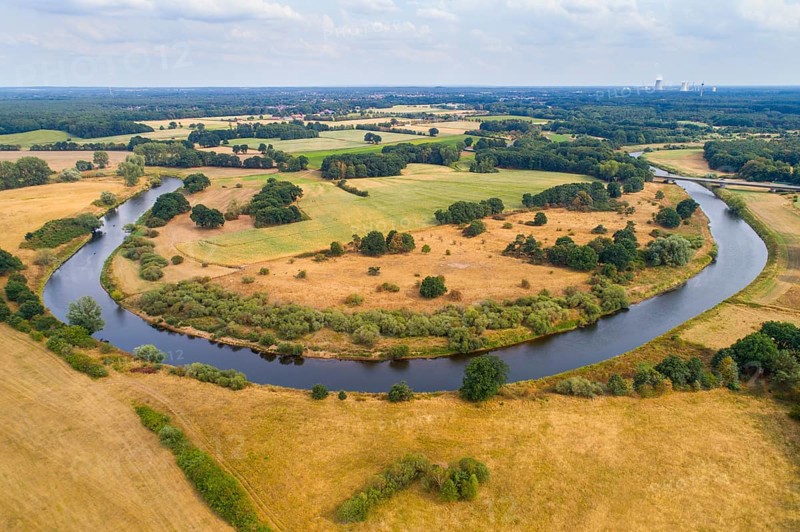 Aerial view of the Ems