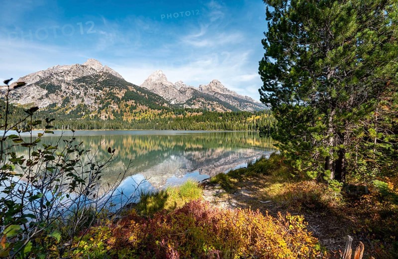 Reflection in Taggart Lake