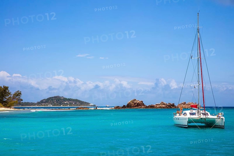 Catamaran off Bird Sanctuary