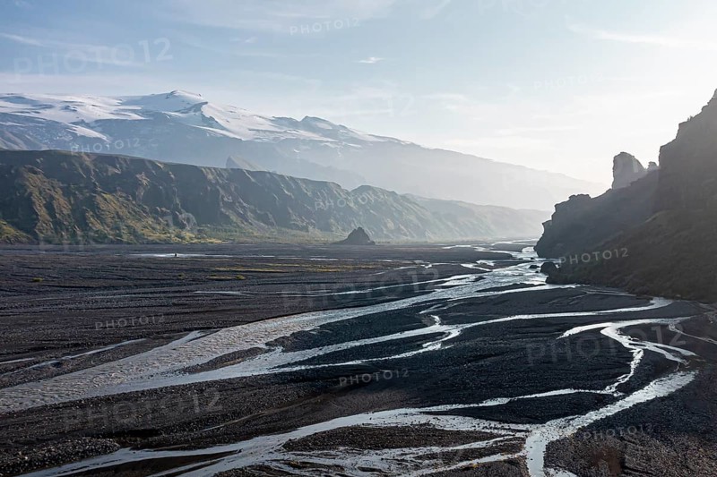 Eyjafjallajoekull glacier