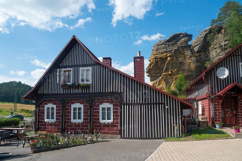 Half-timbered house