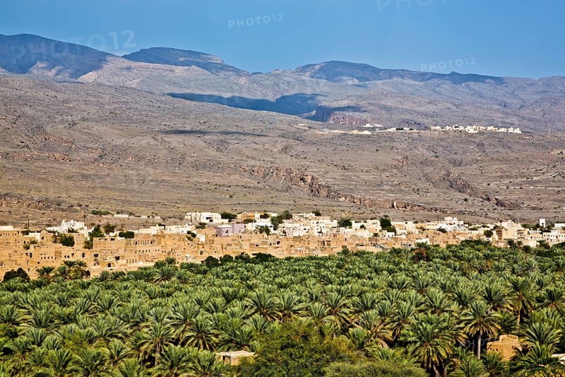 Old clay settlement Al Hamra