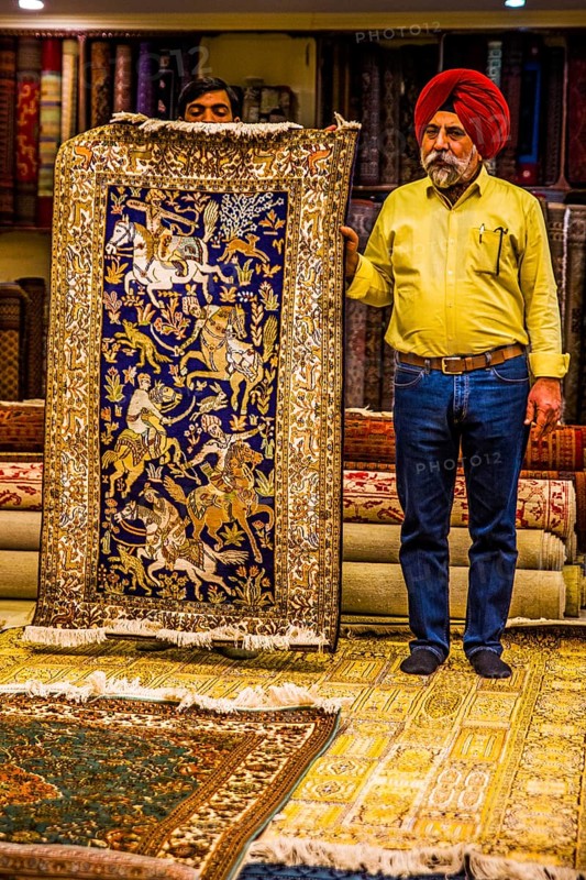 Carpet weaving