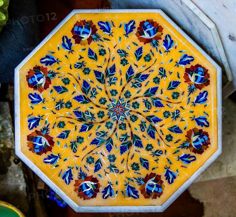 Marble inlay making