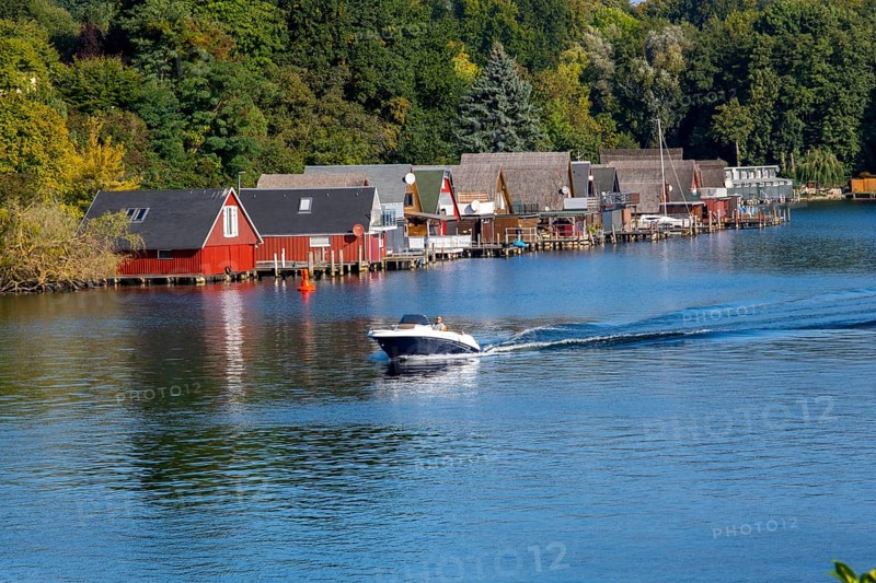 Boathouses at the Ziegelsee