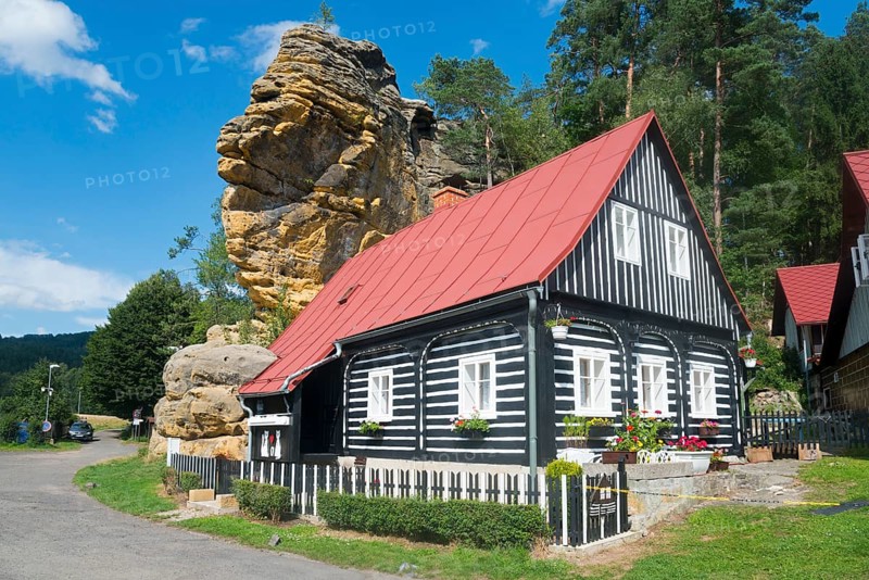 Half-timbered house