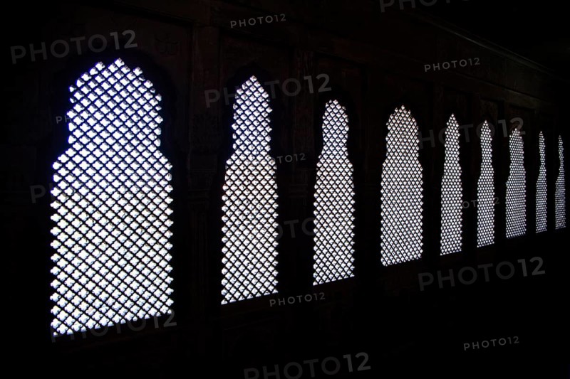 Filigree stone windows
