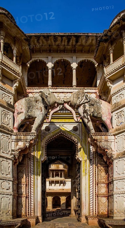 Hathi Pole at the entrance to Taragarh Fort
