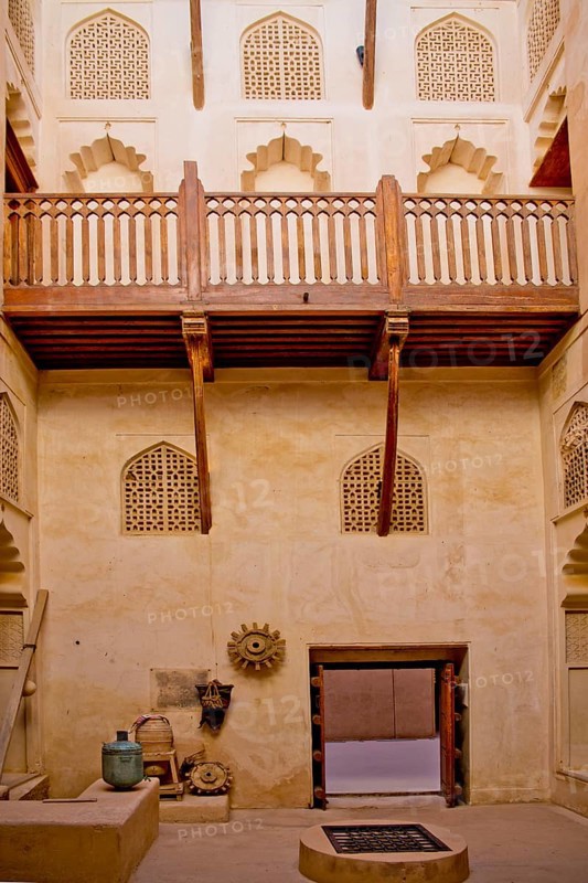 Inner courtyard with fountain