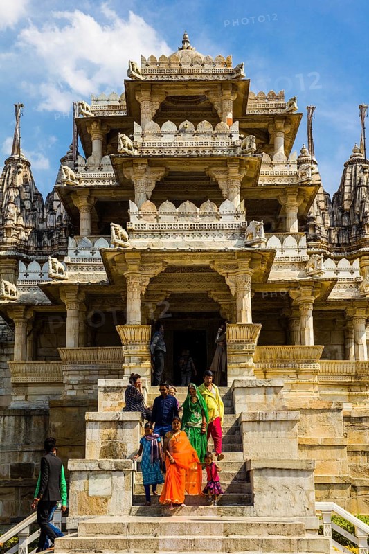Temple staircase