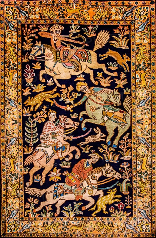 Carpet weaving