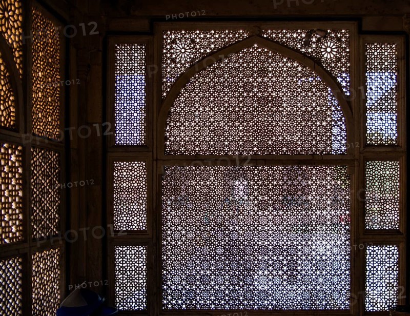 Filigree stone windows