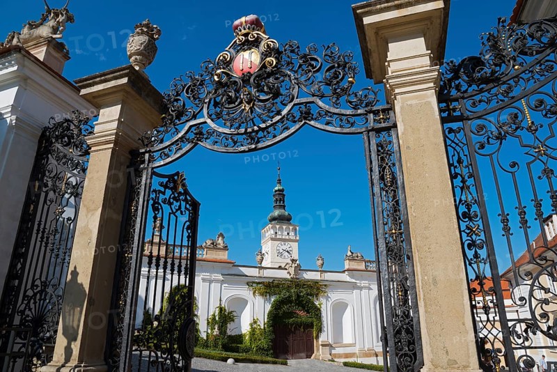 Gate to Mikulov Castle or Nikolsburg
