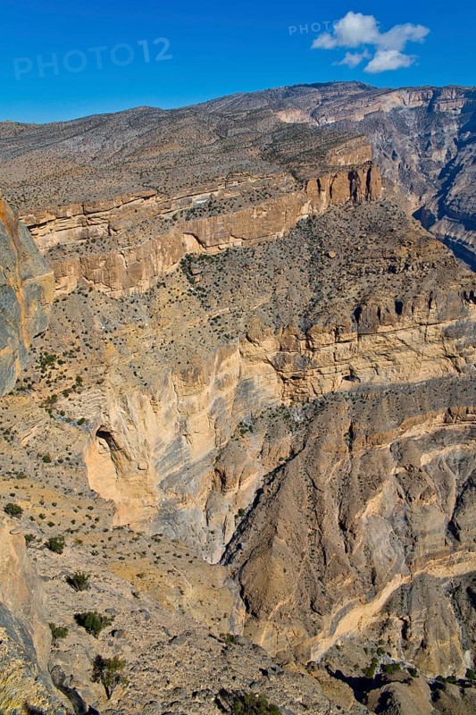 Canyons on the Massif of Jabal Akhdar