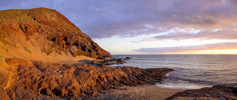 Sunset at Tejita Beach near Montana Roja