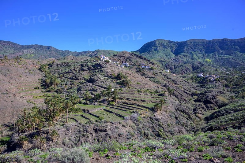 View to the village