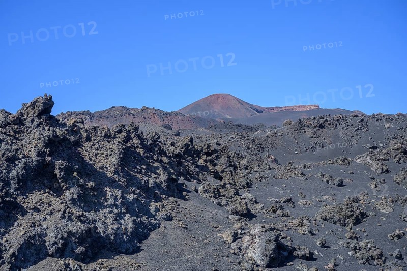 Lava field of the Teneguia volcano