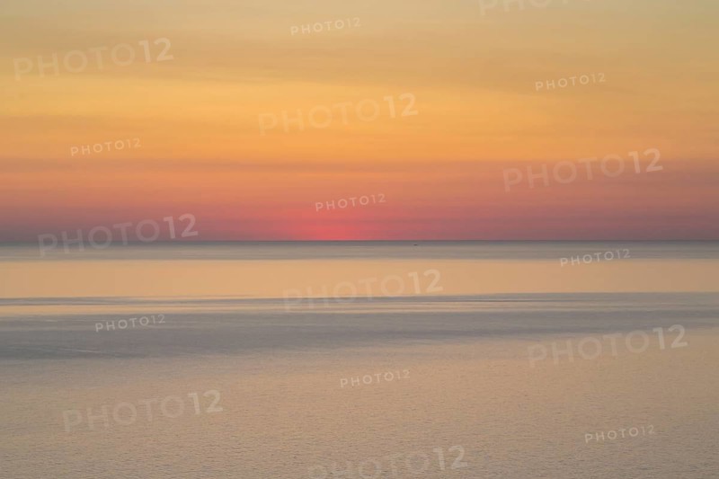 Sunset over the Mediterranean Sea