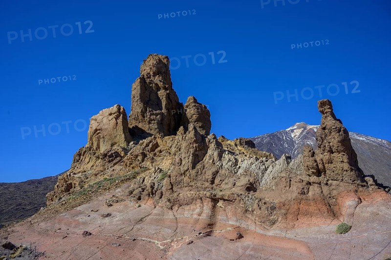 The Roques de Garcia and the Teide