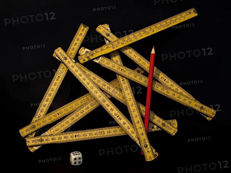Still Life with Folding Rule