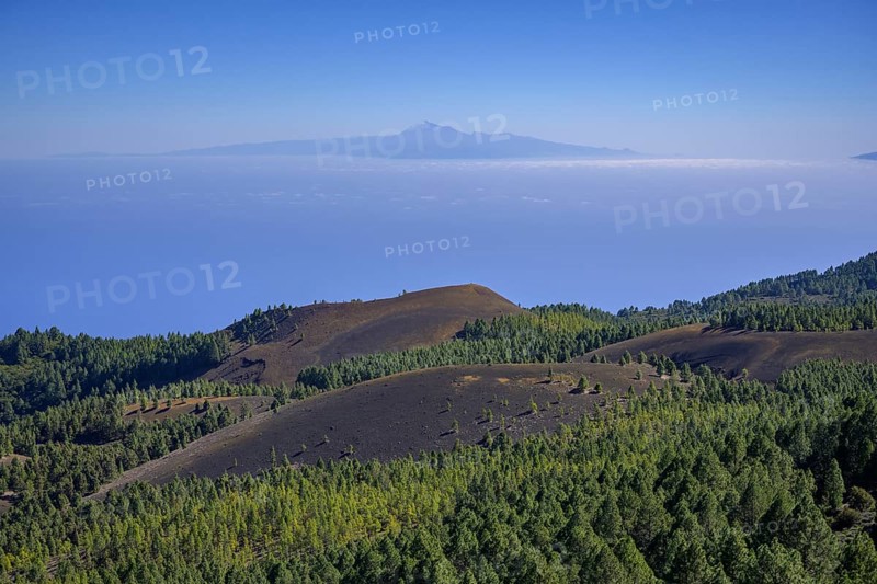 View from Birigoyo Volcano to Teide