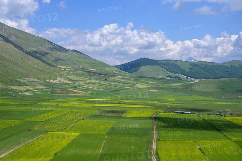 Pan Grande plateau in the Monti Sibillini National Park