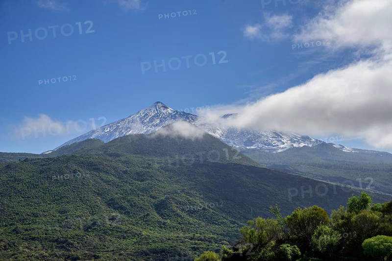 Snow-capped Teide